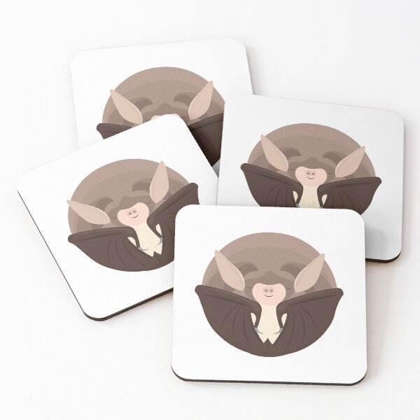 Item preview, Hibernating Hibernating Brown Long-eared Bat (without text) designed and sold by MarisG.