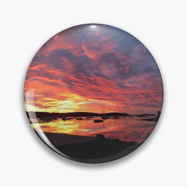 Item preview, Sunrise over Mahone Bay NS designed and sold by Suzgallery58.