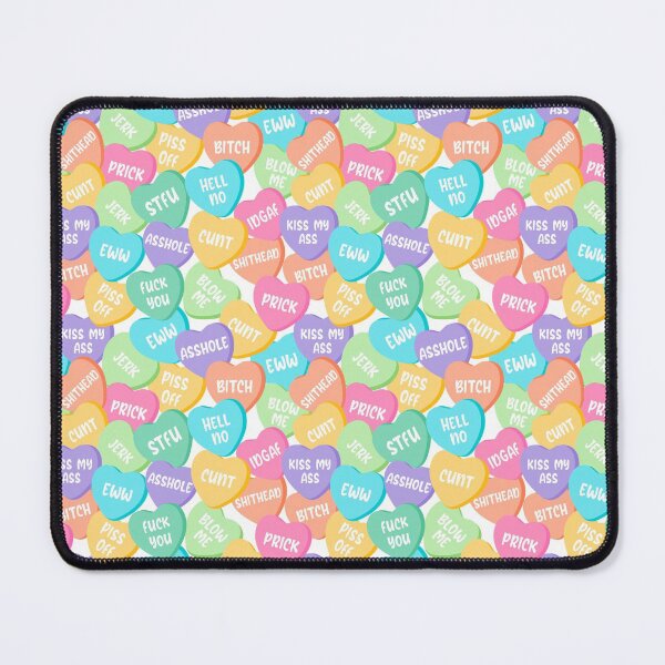 Item preview, Sarcastic and Sweary Valentine Conversation Hearts designed and sold by KrisInStitches.