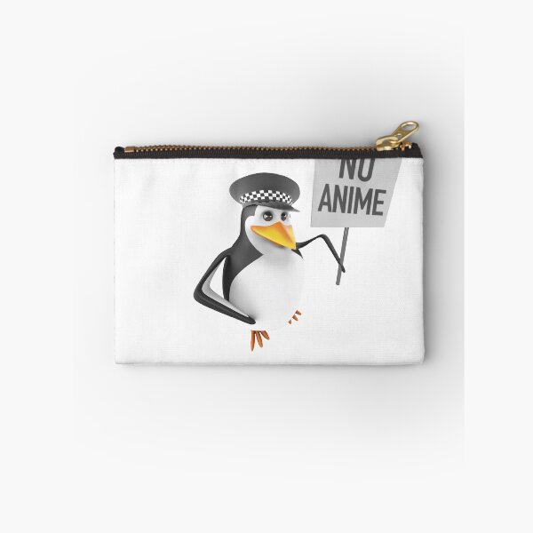 Item preview, No anime 3D penguin cop with sign designed and sold by Jack O TV.