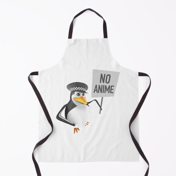 Item preview, No anime 3D penguin cop with sign designed and sold by Jack O TV.