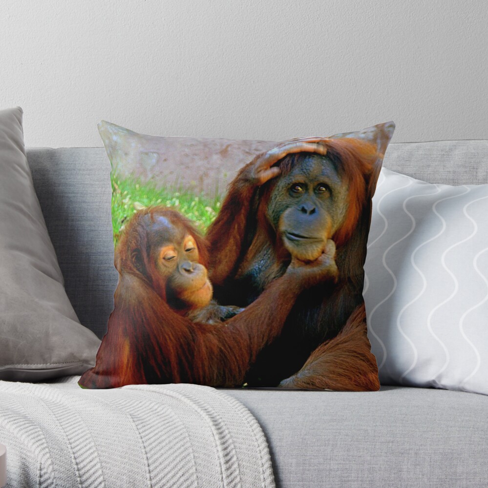 orangutan pillow