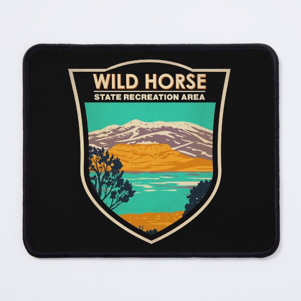 Item preview, Wild Horse State Recreation Area Nevada Badge designed and sold by KrisSidDesigns.