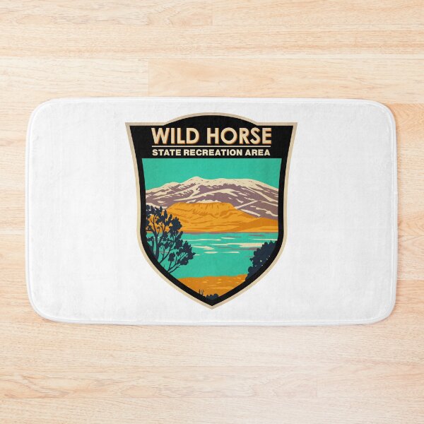 Item preview, Wild Horse State Recreation Area Nevada Badge designed and sold by KrisSidDesigns.