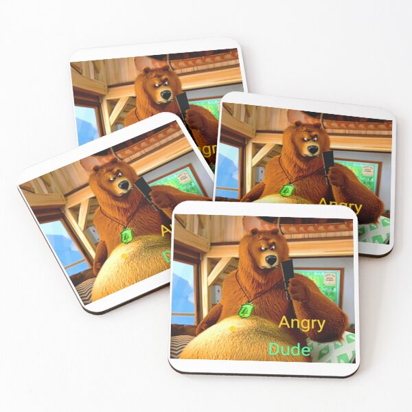 Item preview, Grizzy And lemmings - Angry Dude designed and sold by TrendySpace.