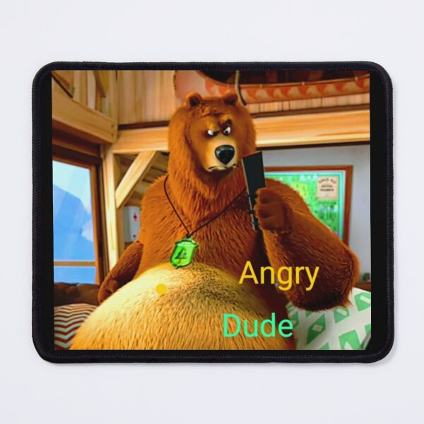 Item preview, Grizzy And lemmings - Angry Dude designed and sold by TrendySpace.