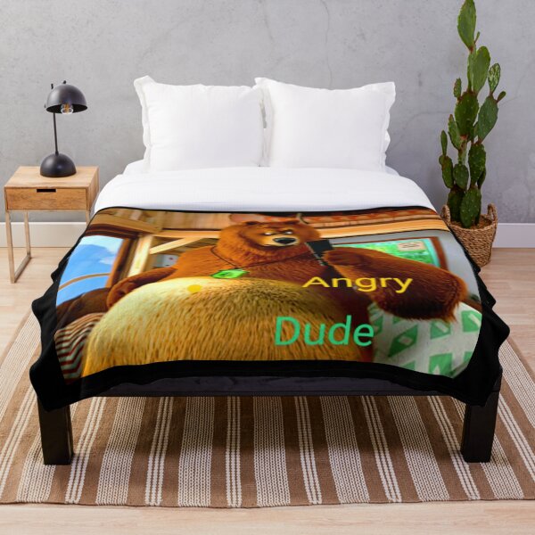 Item preview, Grizzy And lemmings - Angry Dude designed and sold by TrendySpace.