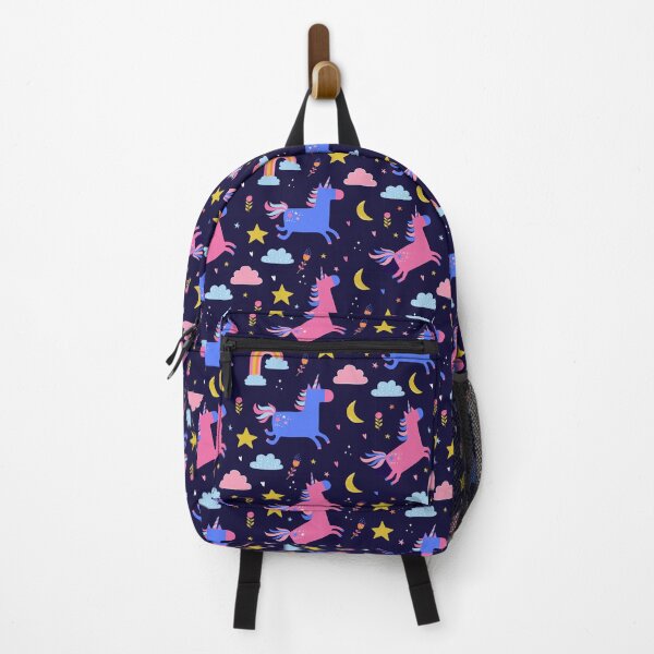 Item preview,  Qute unicorn with stars and hearts pattern  designed and sold by urban-color.