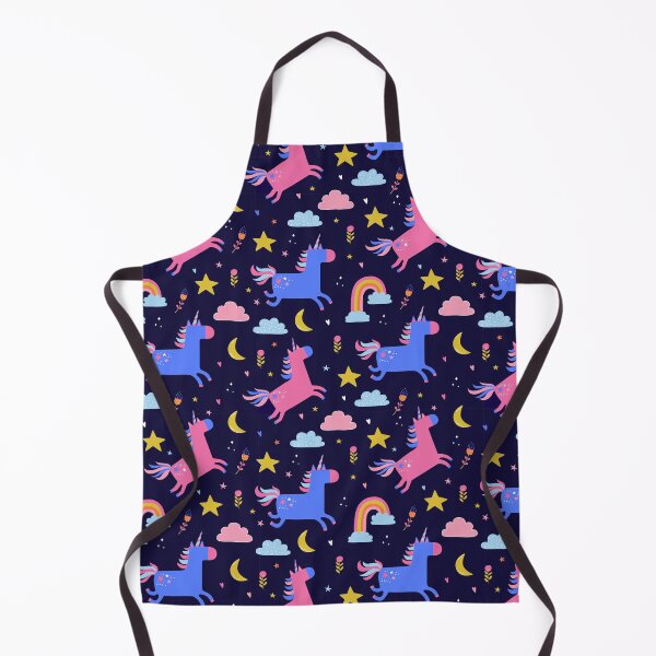 Item preview, Qute unicorn with stars and hearts pattern designed and sold by urban-color.