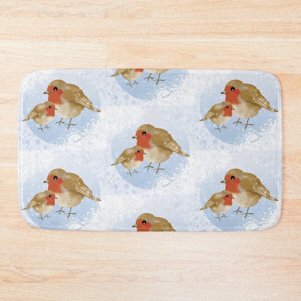 Item preview, Robin Redbreasts in the Snow designed and sold by VicEllisArt.