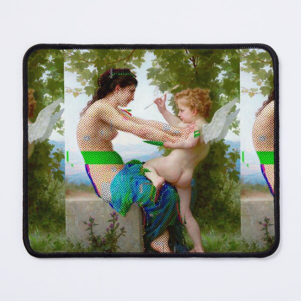 Item preview, A Young Girl Defending Herself against Eros Frequency Glitch designed and sold by KristaZed.