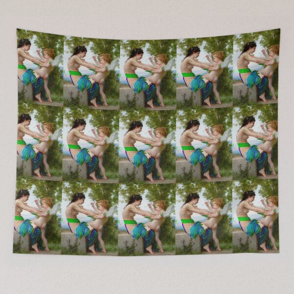 Item preview, A Young Girl Defending Herself against Eros Frequency Glitch designed and sold by KristaZed.
