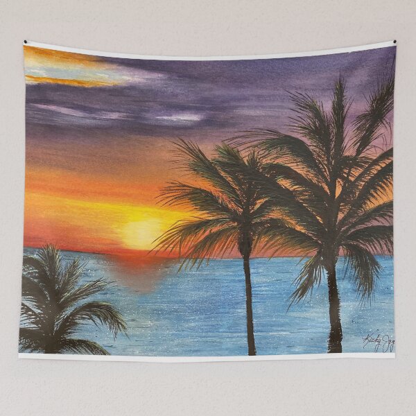 Item preview, Maui Sunset-2 designed and sold by kathyjoycecards.