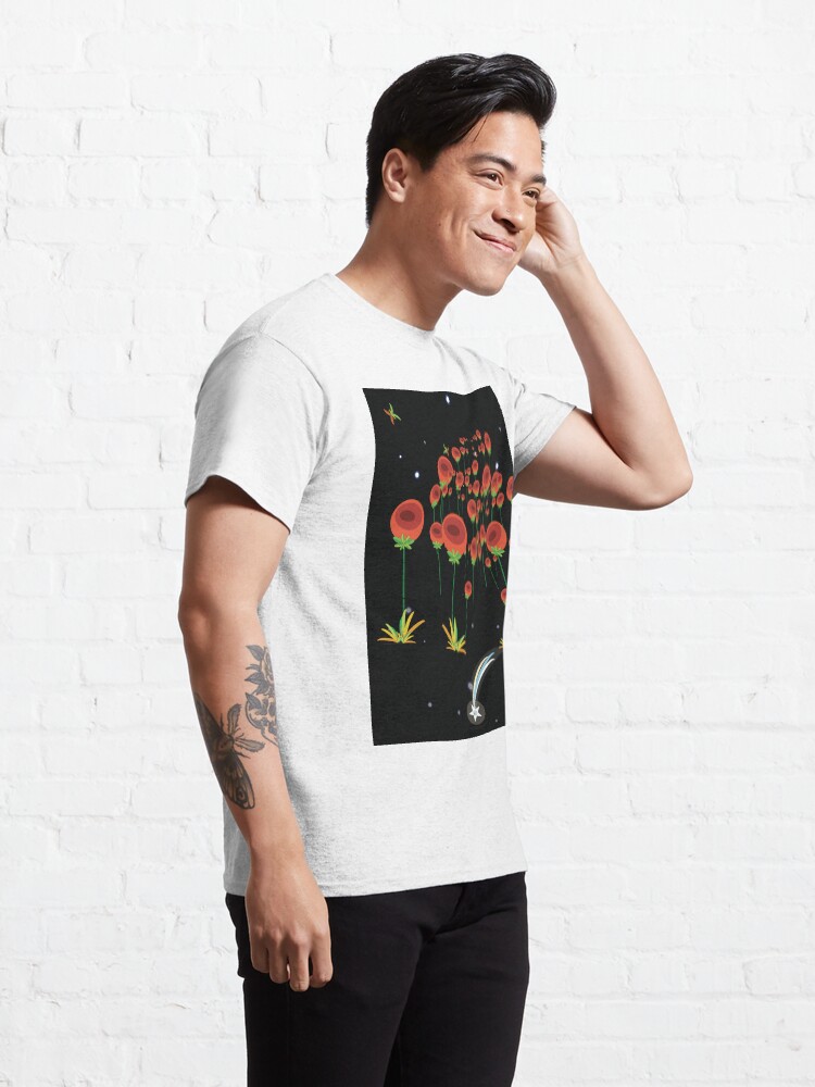 Alternate view of Flores nocturnas en navidad Classic T-Shirt