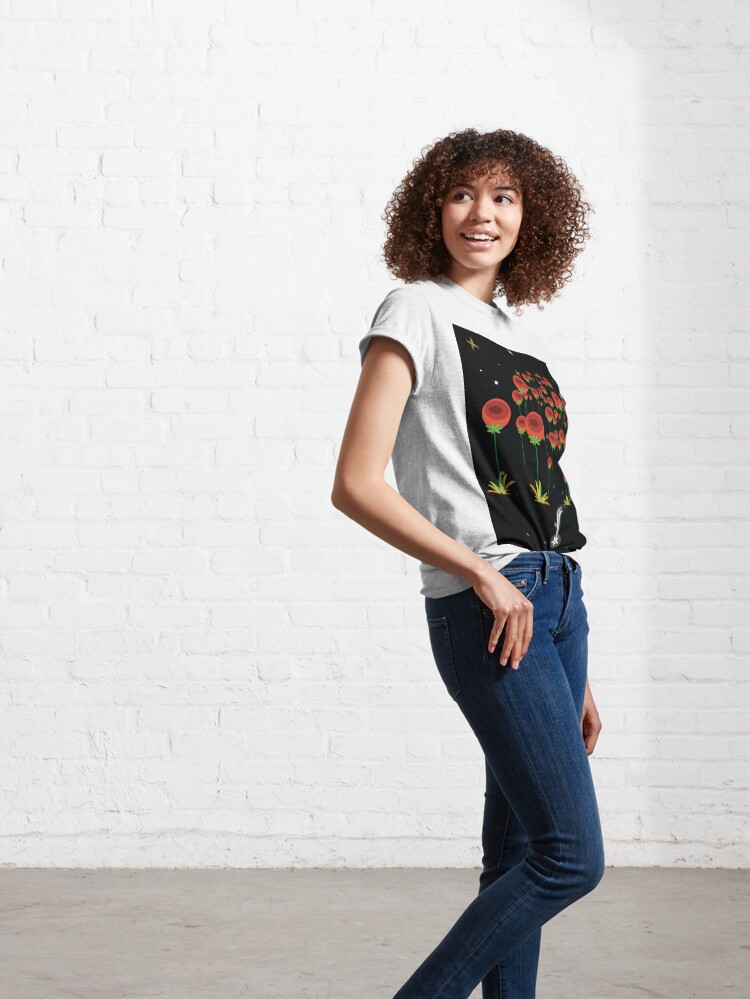 Alternate view of Flores nocturnas en navidad Classic T-Shirt