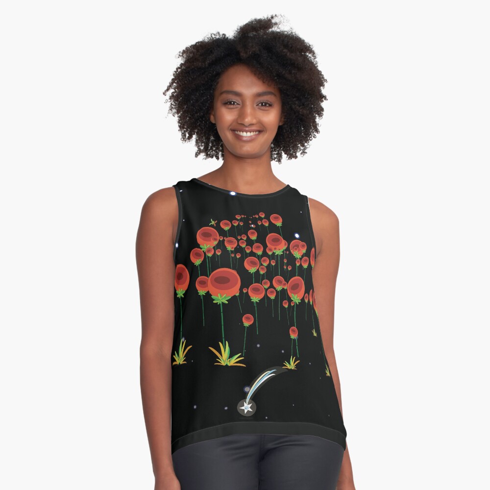 Item preview, Sleeveless Top designed and sold by aremaarega.