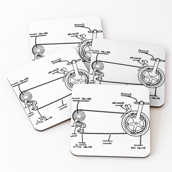 Item preview, Love Cycling Mountain Bike Heartbeat Funny Biker Bicycle Cycling Art Design Happy Apparel Essential Inspiration Joy Mood Funny designed and sold by DesignByHeartUK.