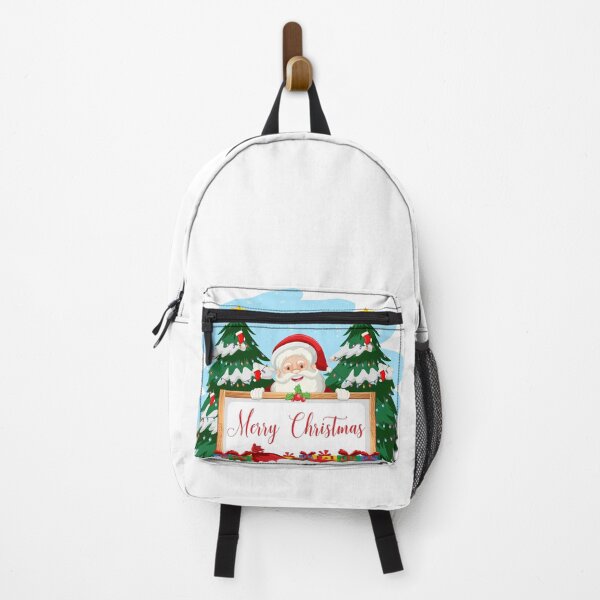 Item preview, Santa claus with merry christmas sign and gifts stickers and mugs designed and sold by ougraz24.
