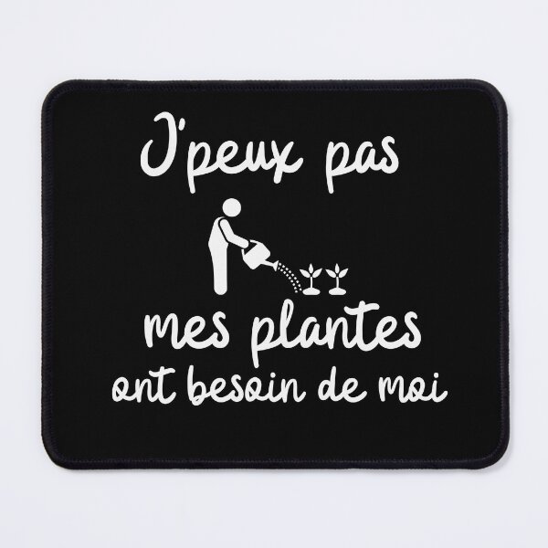 Item preview, I can't, my plants need me designed and sold by Smileycreation.