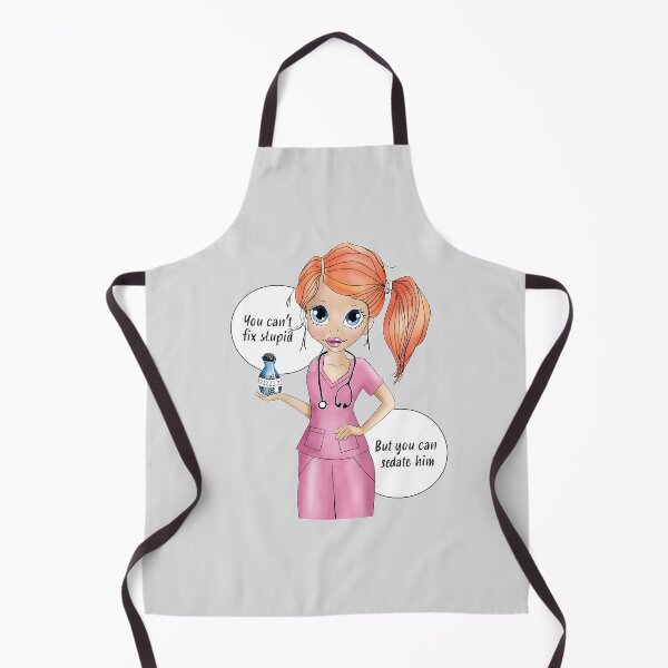 Item preview, You cant fix stupid, but you can sedate him. designed and sold by Jennifer McCann.