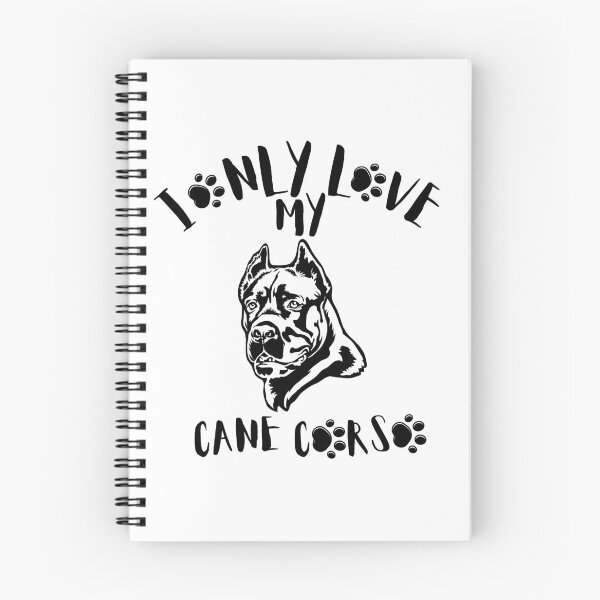 Item preview, I Only Love My Cane Corso designed and sold by TOP-DESIGN4U.