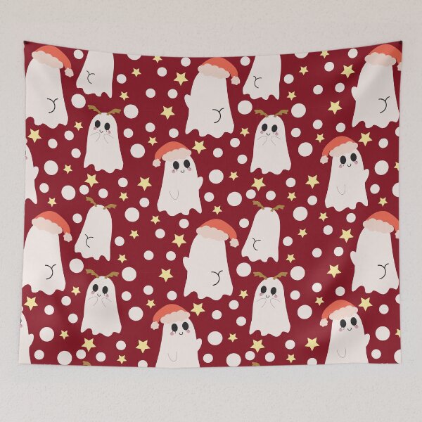 Item preview, Sassy Christmas Ghost pattern designed and sold by racharanha.
