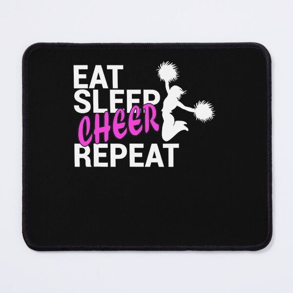Item preview, Eat Sleep Cheer Repeat for Cheerleader and Dancer T-Shirt designed and sold by TheresaKessler.