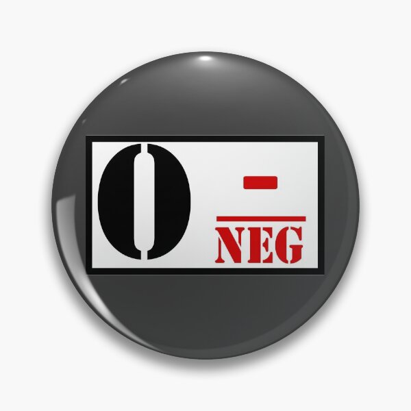 Item preview, Blood Type O Negative Tag designed and sold by Cestus.