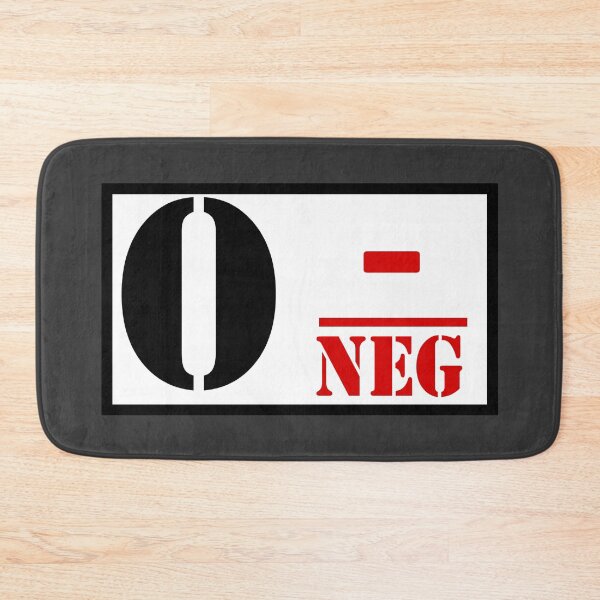 Item preview, Blood Type O Negative Tag designed and sold by Cestus.