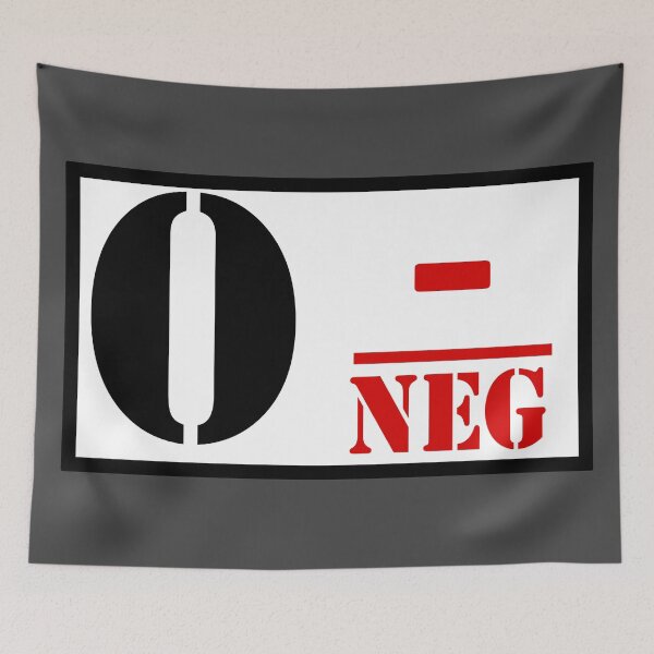 Item preview, Blood Type O Negative Tag designed and sold by Cestus.
