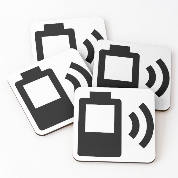 Item preview,  mdi, material design, icon, battery-charging-wireless-40 designed and sold by GnarlyFurtardo.