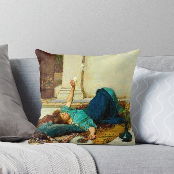 Item preview, John William Waterhouse "The pleasure of doing nothing (Relaxing)" designed and sold by Alexandra Dahl.
