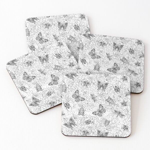 Item preview, White Galactic Bugs designed and sold by Carolina Diaz.