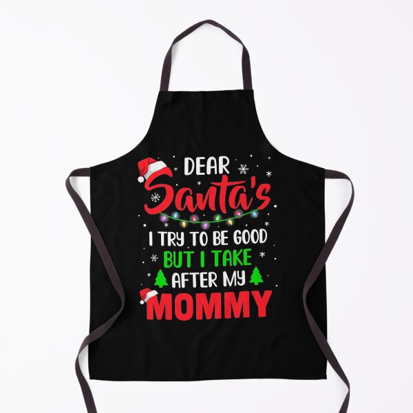 Item preview, Dear Santa I Tried To Be Good But My Mommy Christmas Kids T-Shirt designed and sold by OsborneKlein.