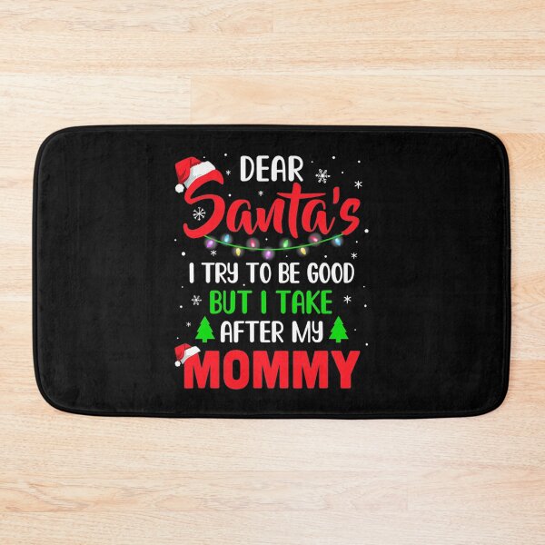 Item preview, Dear Santa I Tried To Be Good But My Mommy Christmas Kids T-Shirt designed and sold by OsborneKlein.