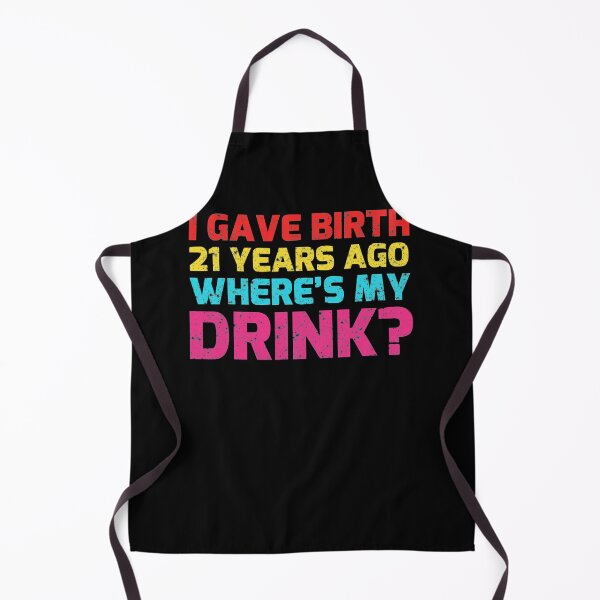 Item preview, Funny 21st Birthday for Mom Child Son Daughter Mothers Gift T-Shirt designed and sold by TheresaKessler.
