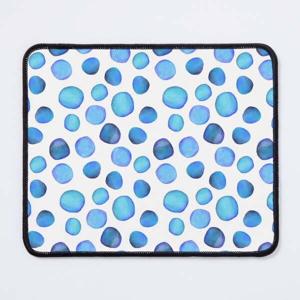Item preview, Watercolour Dots in Blue designed and sold by creativebakergb.