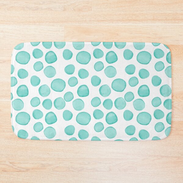 Item preview, Watercolour Dots in Turquoise  designed and sold by creativebakergb.