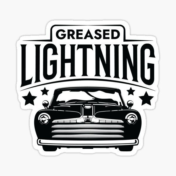 Item preview, Greased Lightning Hot Rod Greaser  designed and sold by The Junto Shop.