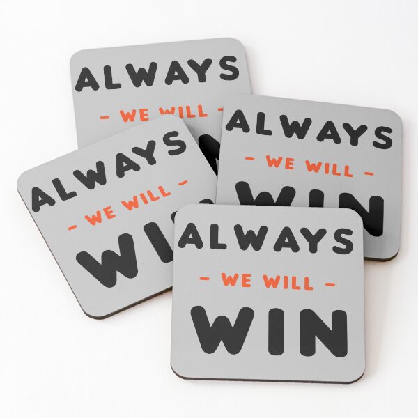 Item preview, Always we will win  designed and sold by Spasija.