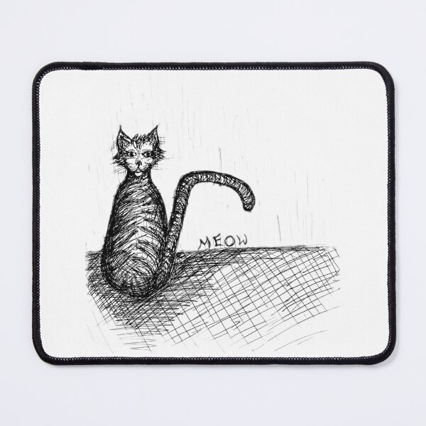 Item preview, El Gato (black and white version) designed and sold by SassySpike.