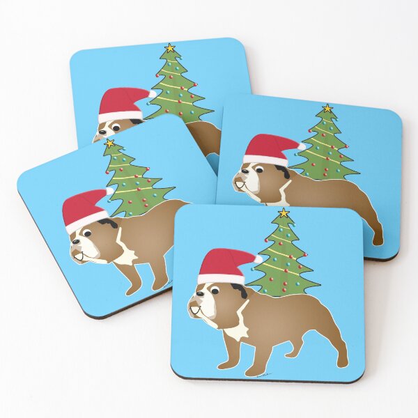 Item preview, Santa Bulldog designed and sold by dogplay.