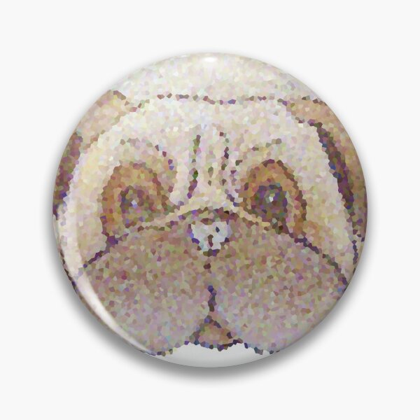 Item preview, dog drawing play bowing cute pug designed and sold by pollywolly.