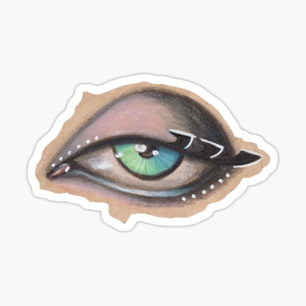 december eye I Sticker