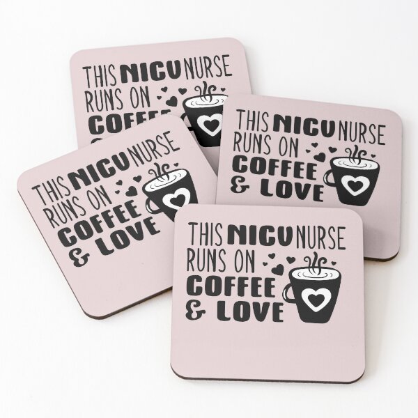 Item preview, This Nicu Nurse Runs on Coffee and Love designed and sold by Peter Stawicki.
