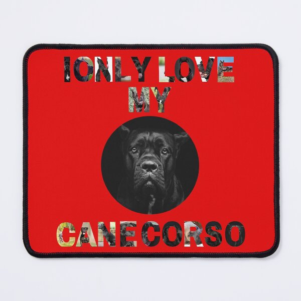 Item preview, I Only Love My Cane Corso designed and sold by TOP-DESIGN4U.