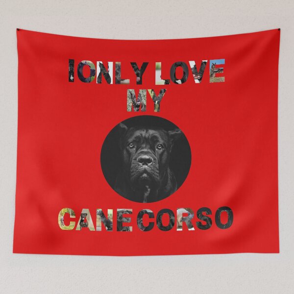 Item preview, I Only Love My Cane Corso designed and sold by TOP-DESIGN4U.