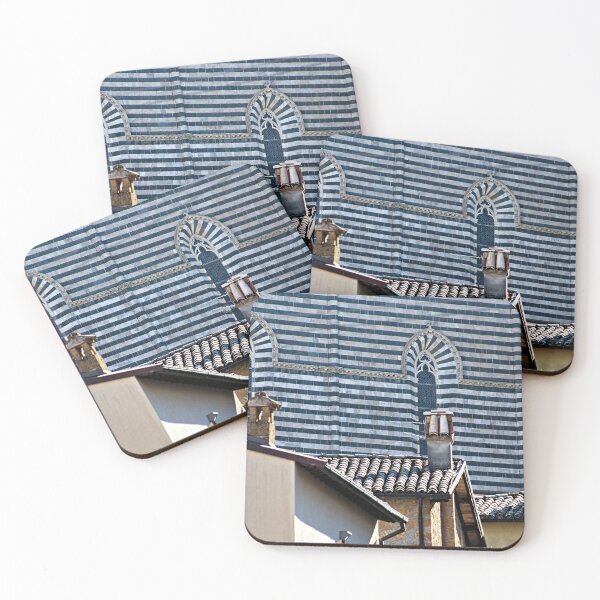 Item preview, Orvieto Cathedral Lateral Facade Detail City Roofs designed and sold by Anna Lemos.