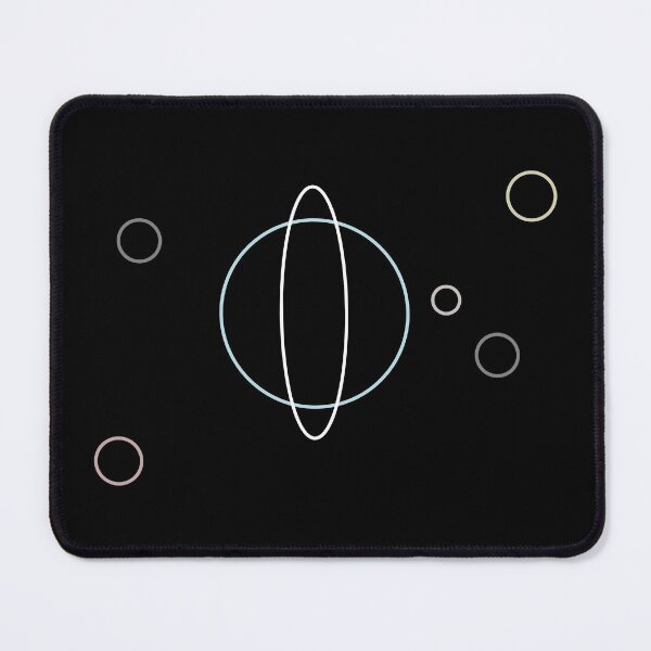 Item preview, Minimal Line Uranus and Moons designed and sold by NoirPineapple.