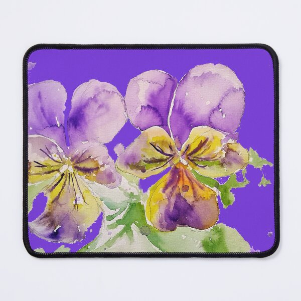 Item preview, Viola Watercolor Painting Purple Flower designed and sold by Sarah  Rajkotwala.